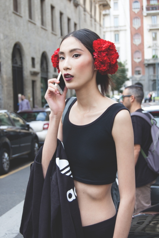 Dolce_Gabbana-Street_Style_SS15_Milano-MFW-modelo